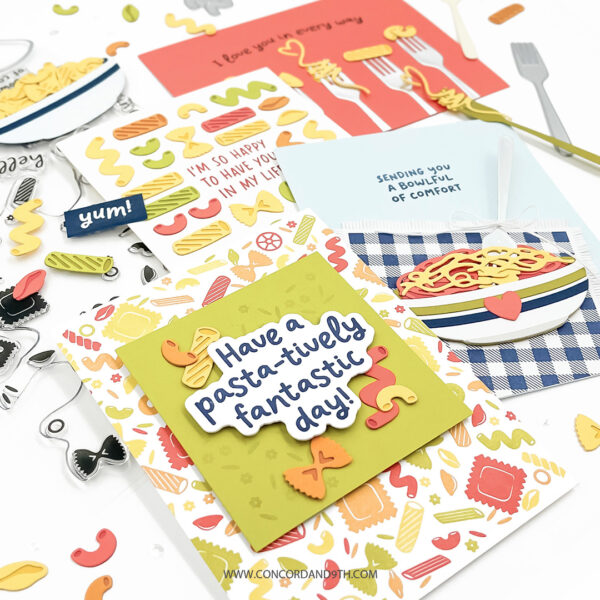Concord & 9th Stamp Lotsa Pasta Turnabout