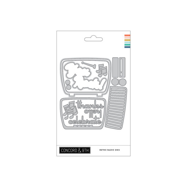 Concord & 9th Die Retro Radio
