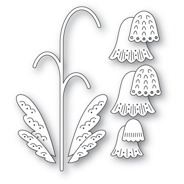 Poppy Die Nordic Pendant Flower