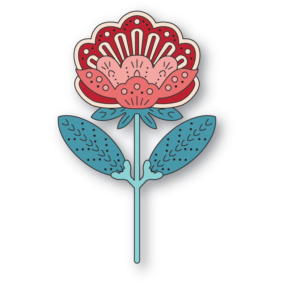 Poppy Die Nordic Petalglow Flower
