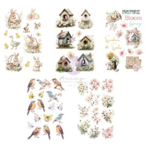 Prima Among the Wildflowers Sticker Pack