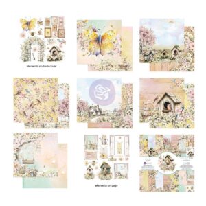 Prima Among the Wildflowers 12X12 Paper Pad