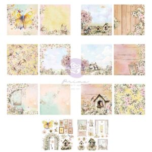 Prima Among the Wildflowers 12X12 Paper Pad