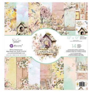 Prima Among the Wildflowers 12X12 Paper Pad