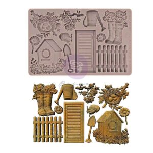 Prima Among the Wildflowers Spring Tale Mould
