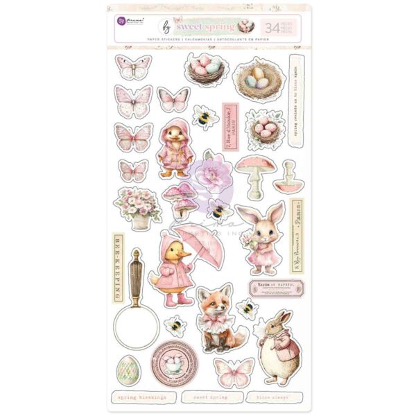 Prima Sweet Spring Sticker Sheet