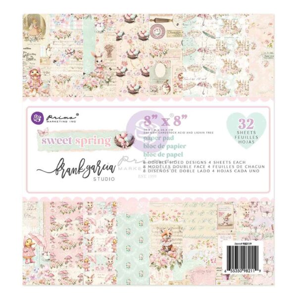 Prima Sweet Spring 8X8 Paper Pad