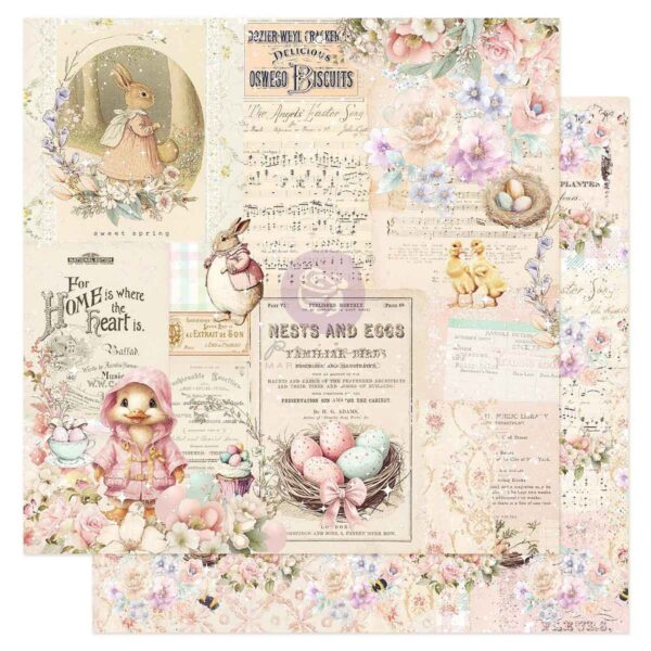 Prima Sweet Spring 12X12 Home Is Where the Heart Is