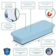 Glass Board Studios Megabar Magnet Ice Blue