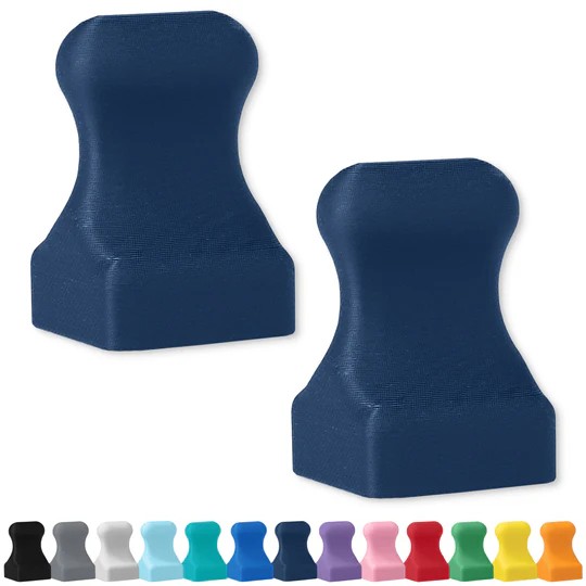 Glass Board Studios Mini Pawn (Set of 2) Seaside Teal