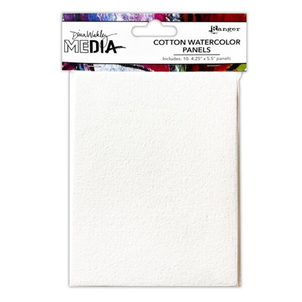 RANGER DYLUSIONS DINA WAKLEY COTTON WATERCOLOR PANELS