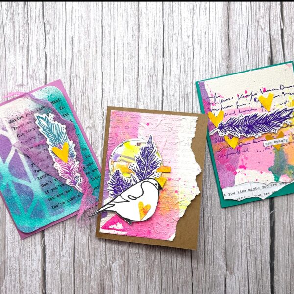 RANGER DYLUSIONS DINA WAKLEY COTTON WATERCOLOR PANELS