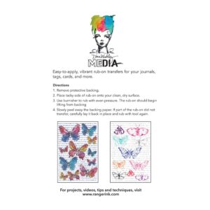 RANGER DYLUSIONS DINA WAKLEY RUB ON FLUTTERS