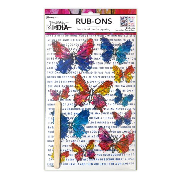 RANGER DYLUSIONS DINA WAKLEY RUB ON FLUTTERS