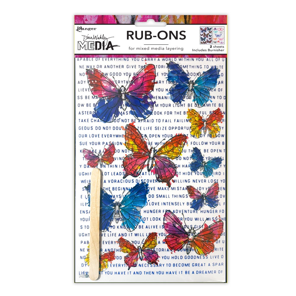 RANGER DYLUSIONS DINA WAKLEY RUB ON FLUTTERS