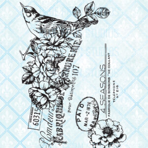 Blue Fern Seasons Stamp Dearest Delivery