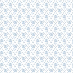 Ep Save the Date 12X12 Blue Block Floral