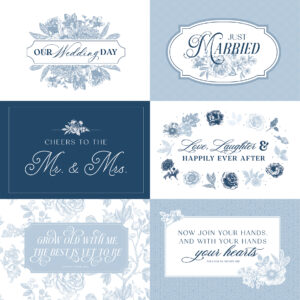 Ep Save the Date 12X12 6X4 Journaling Cards