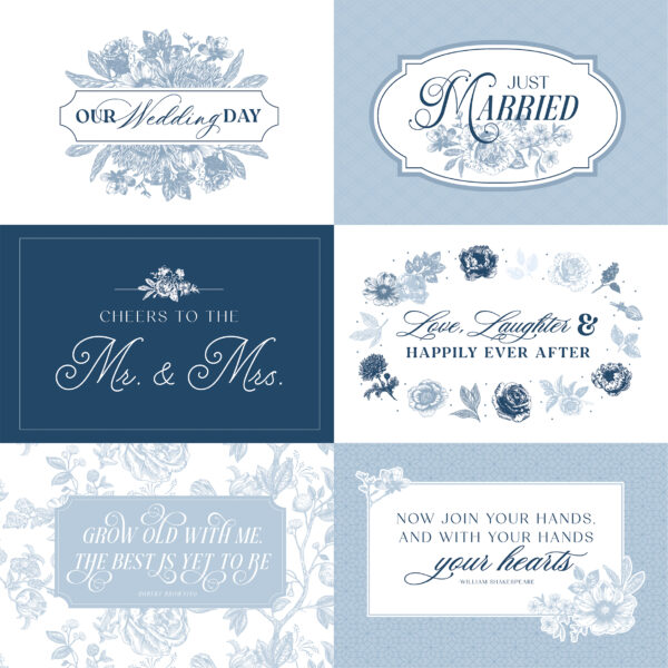 Ep Save the Date 12X12 6X4 Journaling Cards