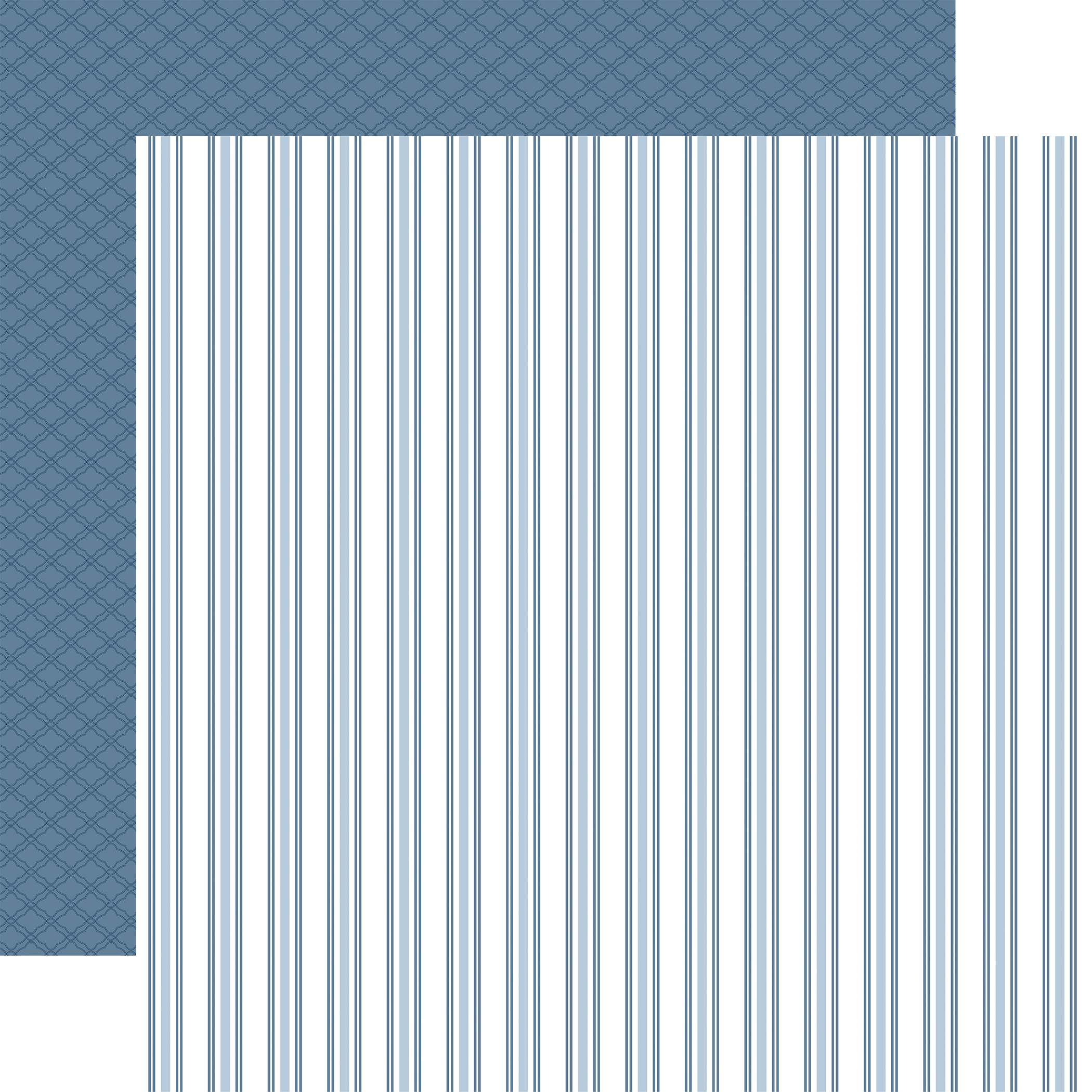 Ep Save the Date 12X12 Mr and Mrs Stripes