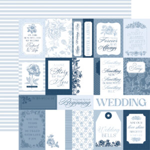 Ep Save the Date 12X12 Multi Journaling Cards