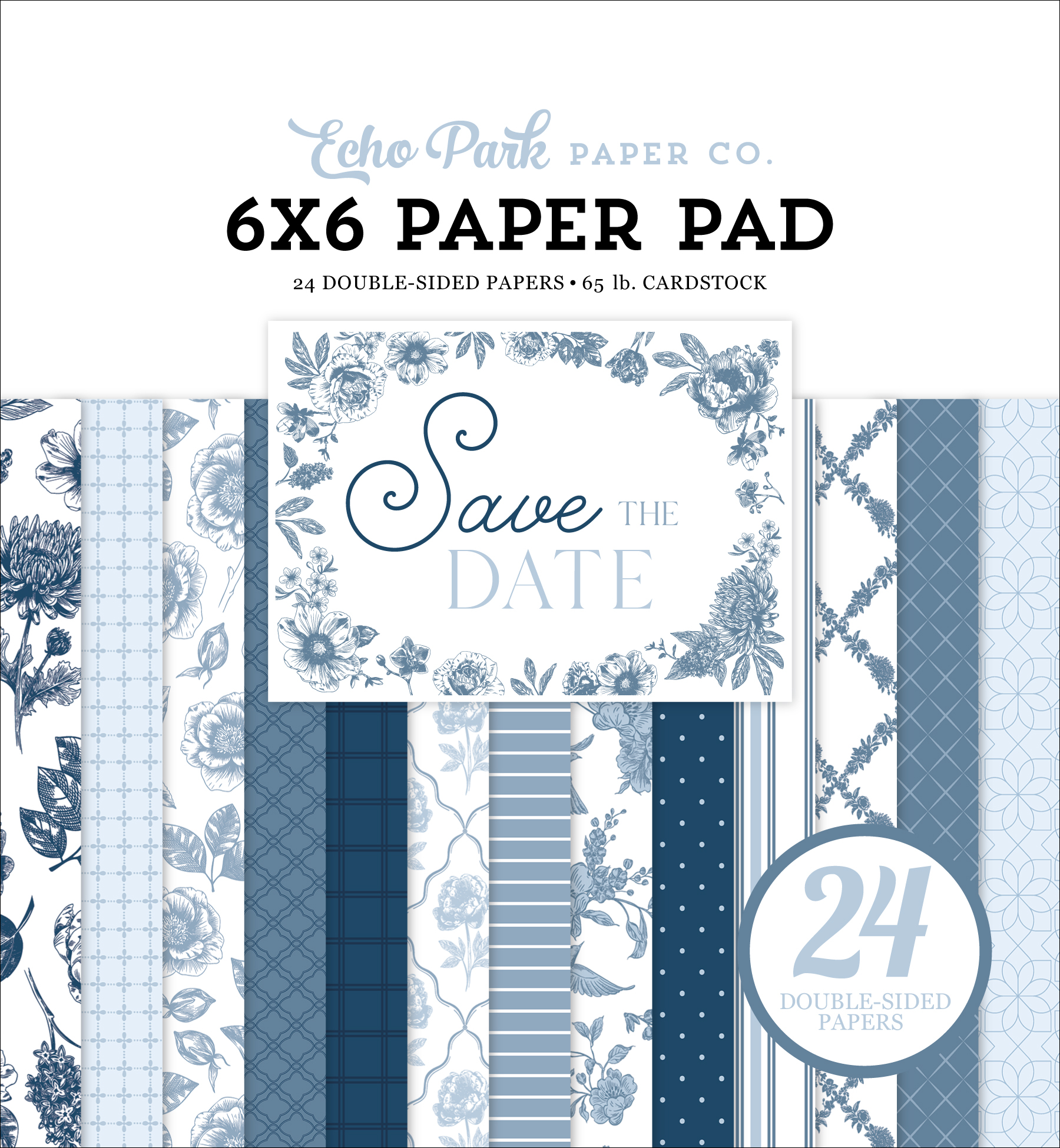 Ep Save the Date 6X6 Paper Pad