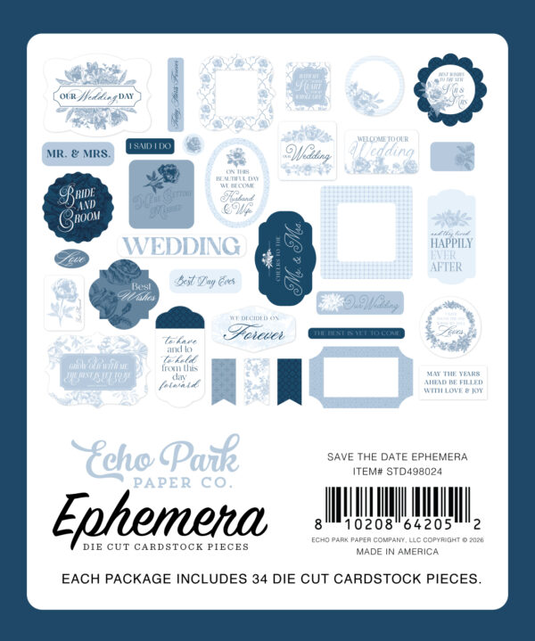 Ep Save the Date Ephemera