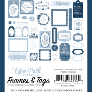 Ep Save the Date Frames & Tags