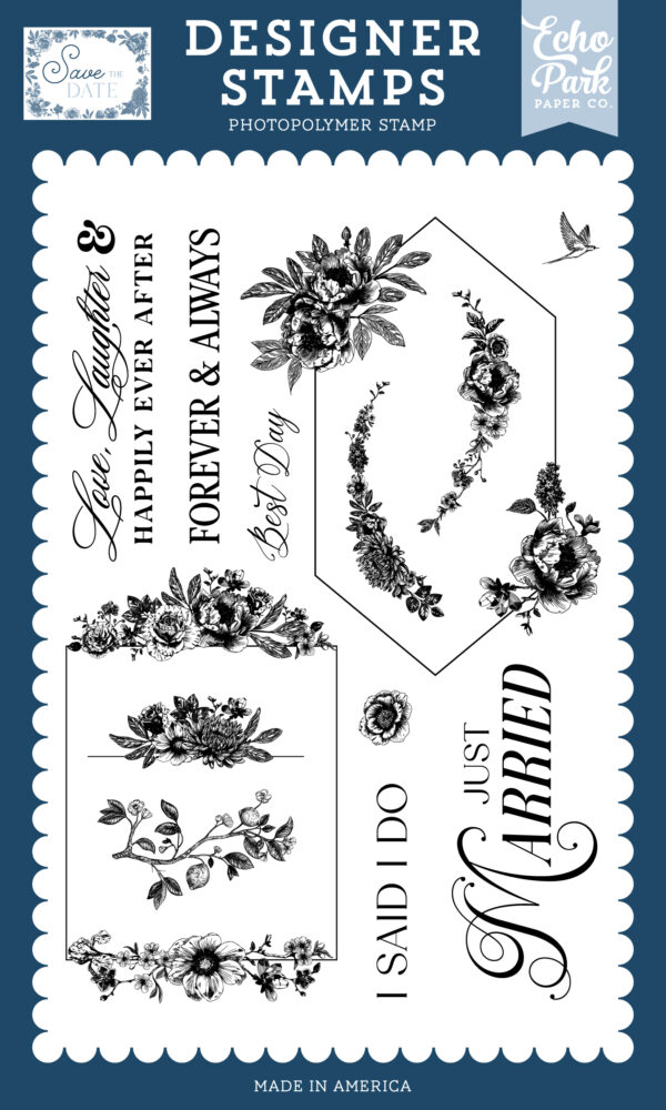 Ep Save the Date Stamp I Said I Do