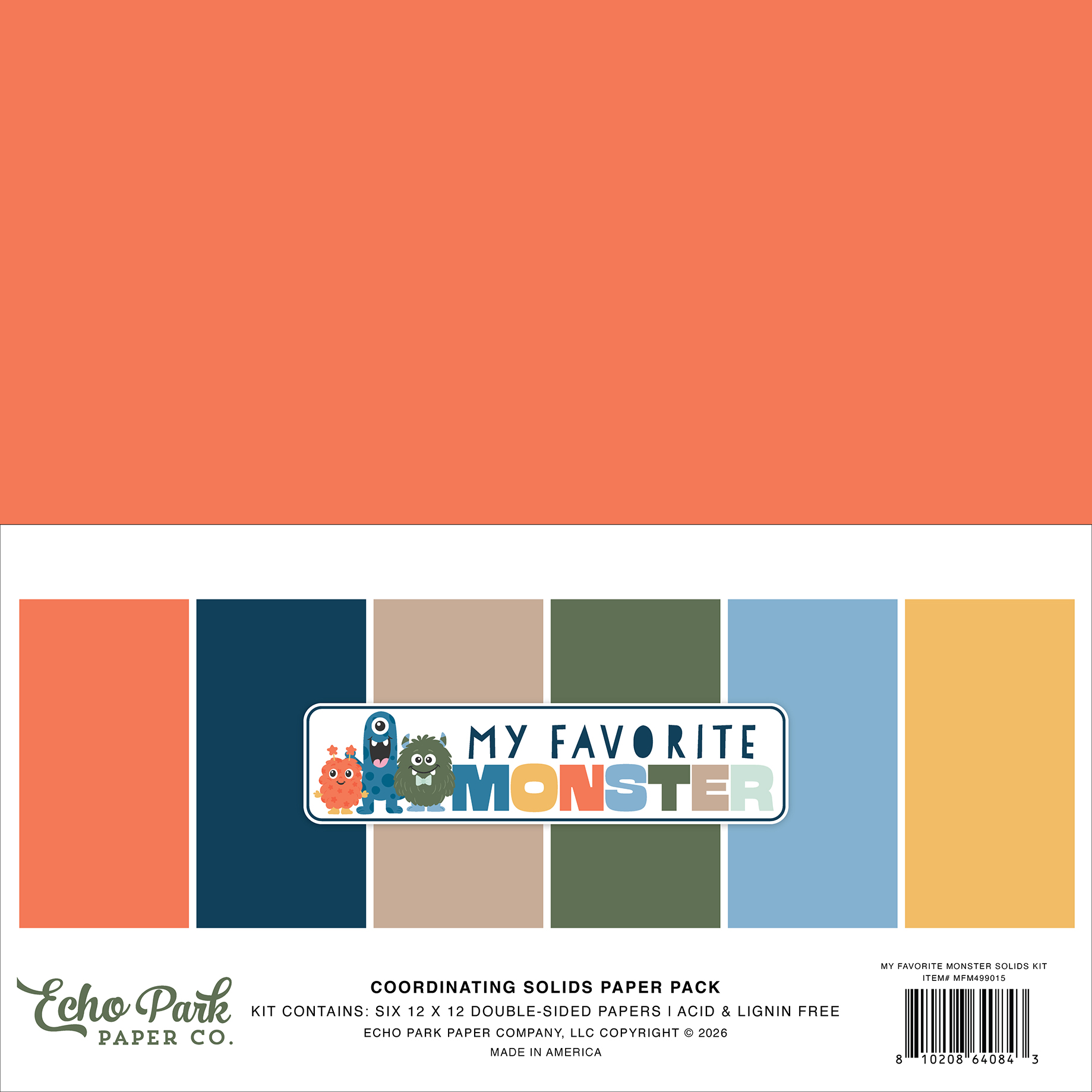 Ep My Favorite Monster Solids Kit