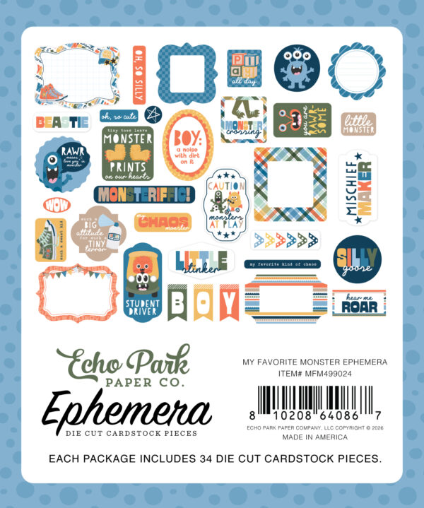 Ep My Favorite Monster Ephemera