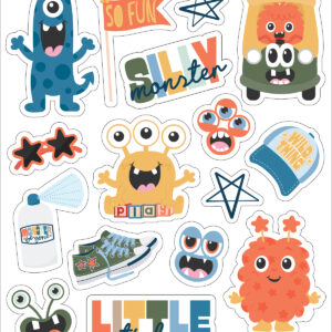 Ep My Favorite Monster Puffy Stickers