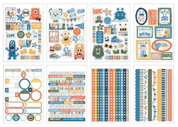 Ep My Favorite Monster Sticker Book