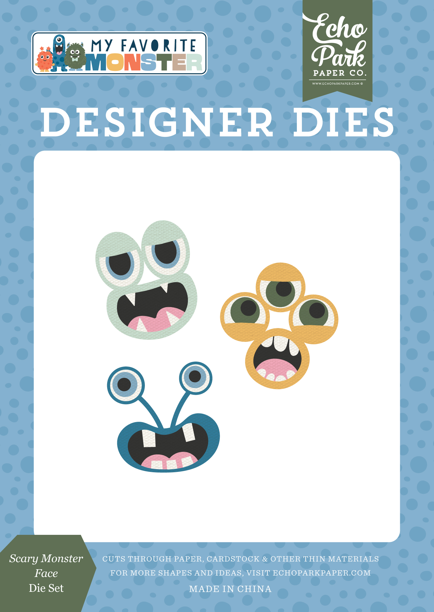 Ep My Favorite Monster Die Scary Monster Face