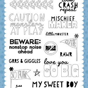 Ep My Favorite Monster Stamp Mischief Maker