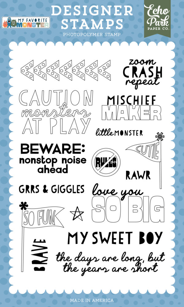 Ep My Favorite Monster Stamp Mischief Maker