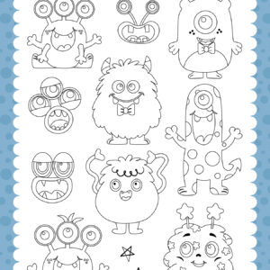 Ep My Favorite Monster Stamp Monsters At Play
