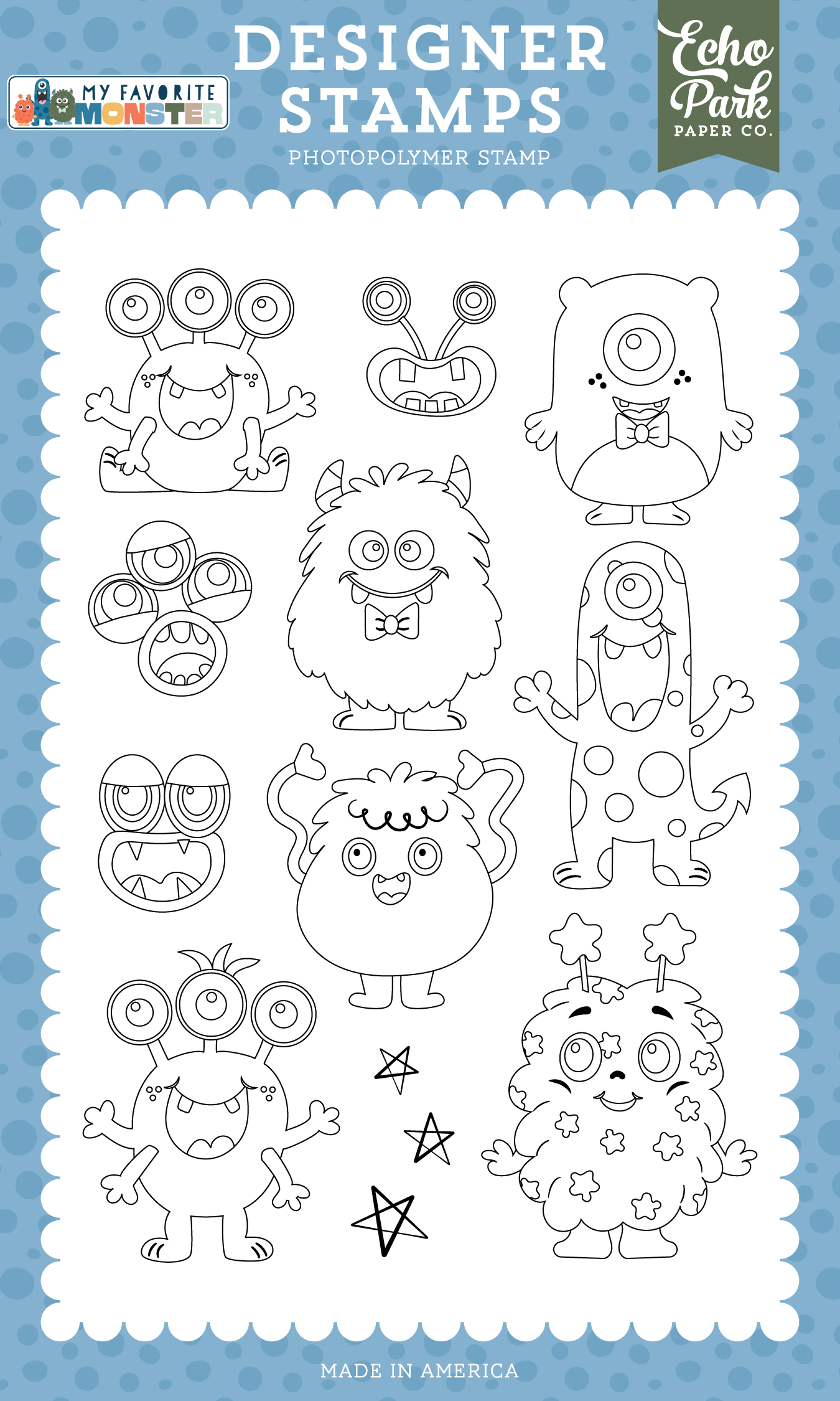Ep My Favorite Monster Stamp Monsters At Play