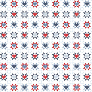 Ep All American 12X12 Patriotic Patchwork
