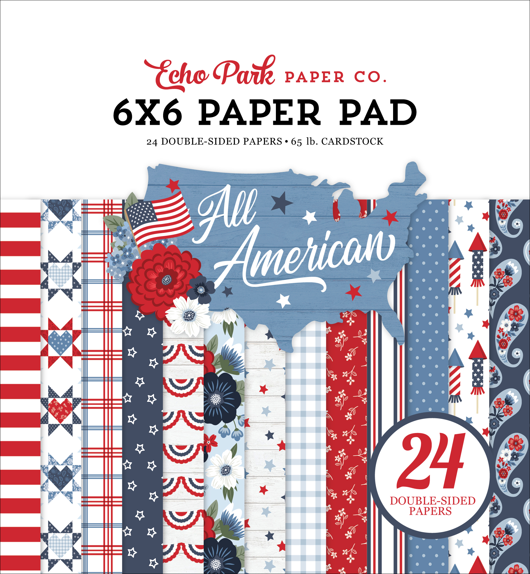 Ep All American 6X6 Paper Pad