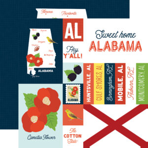 Ep Our United States 12X12 Alabama