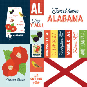 Ep Our United States 12X12 Alabama