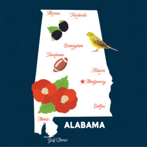 Ep Our United States 12X12 Alabama