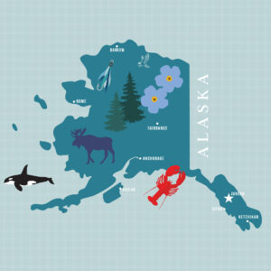 Ep Our United States 12X12 Alaska
