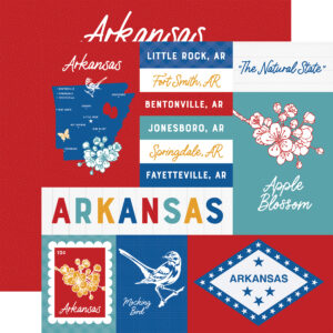 Ep Our United States 12X12 Arkansas