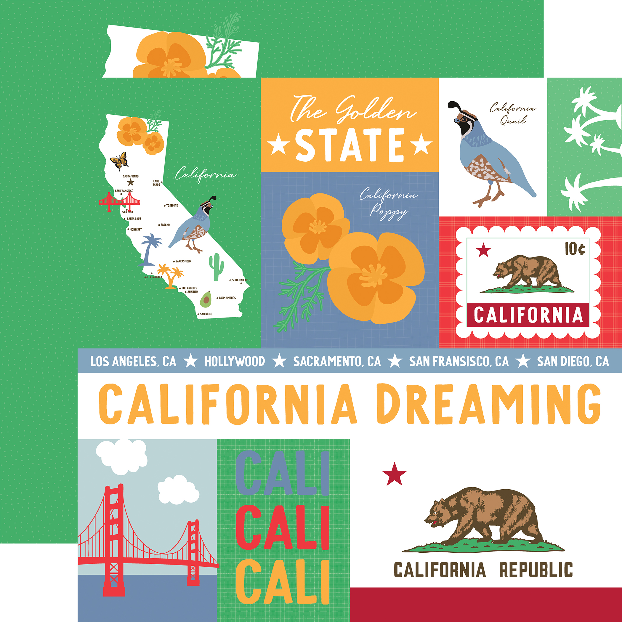 Ep Our United States 12X12 California