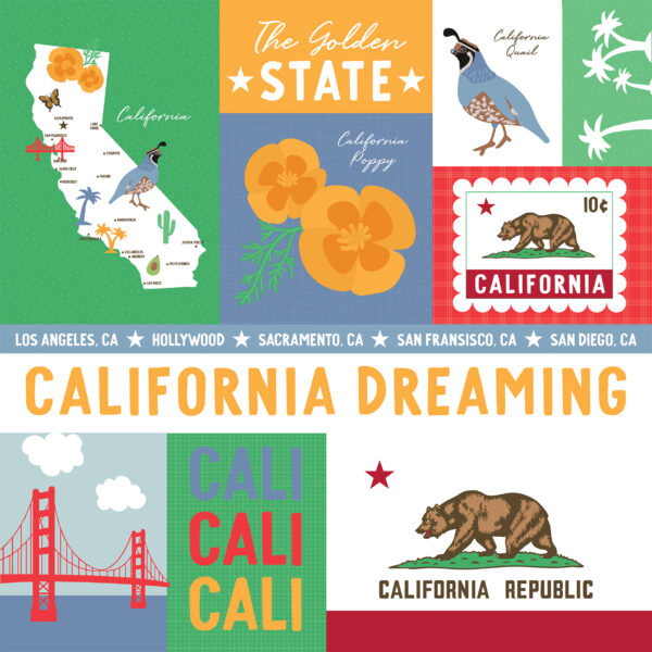 Ep Our United States 12X12 California