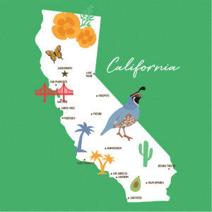 Ep Our United States 12X12 California