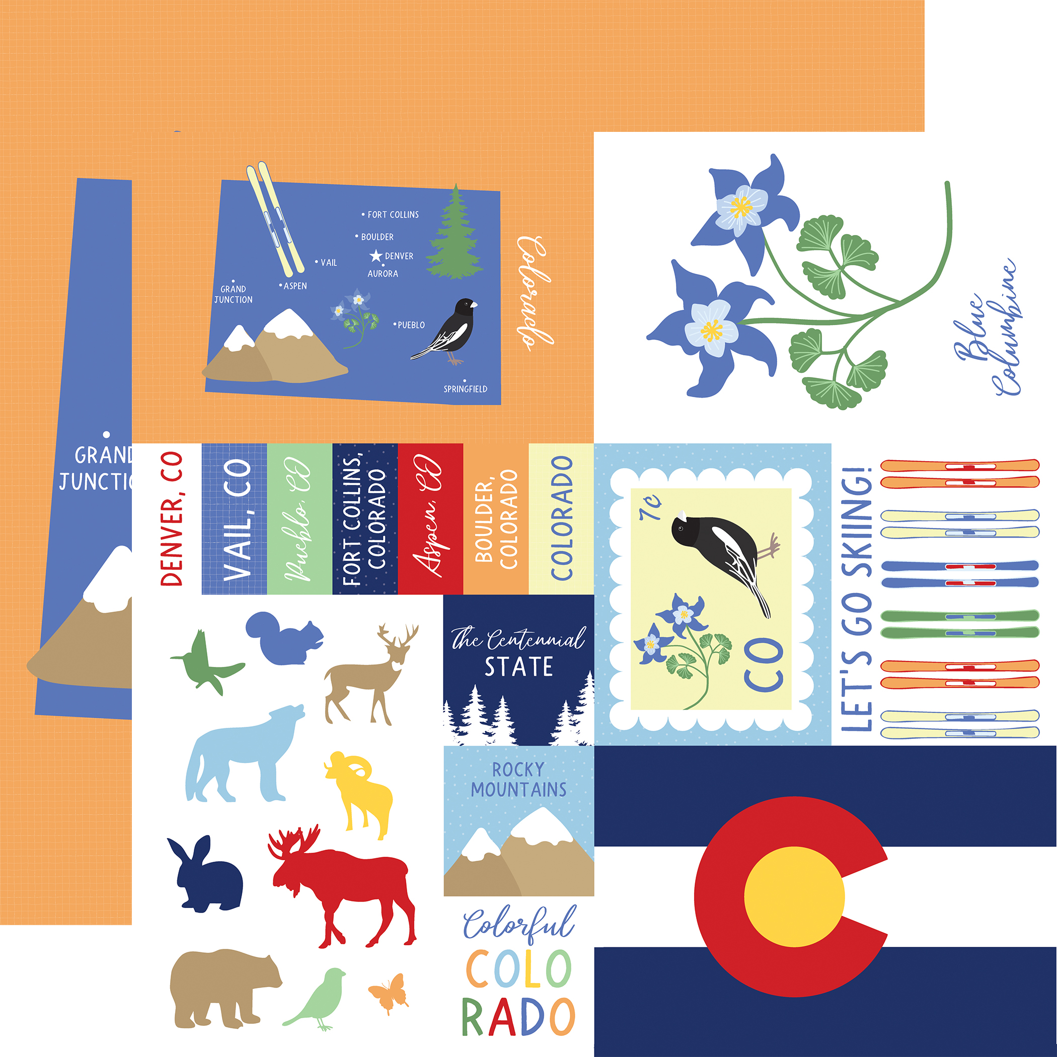 Ep Our United States 12X12 Colorado
