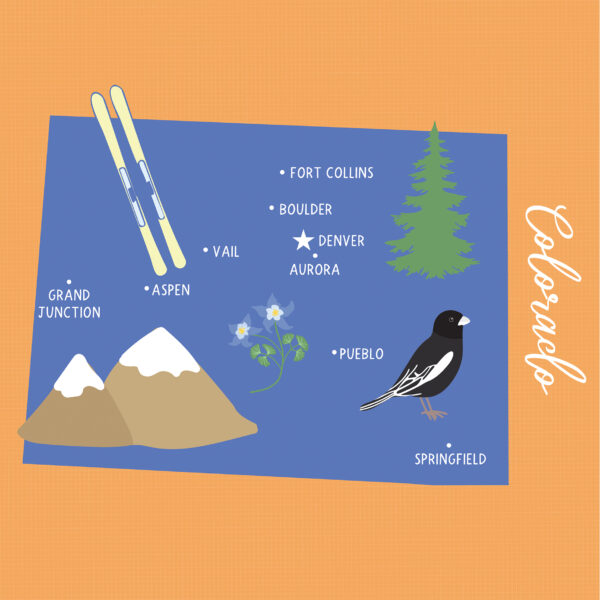 Ep Our United States 12X12 Colorado